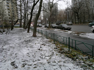 Установка газонного ограждения