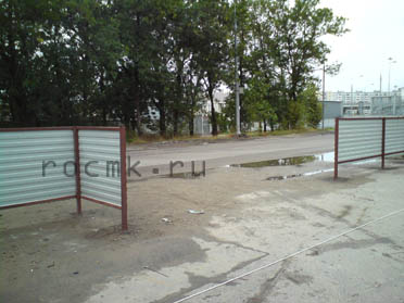 Ограждение автостоянки