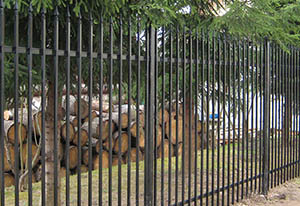 Прозрачный забор