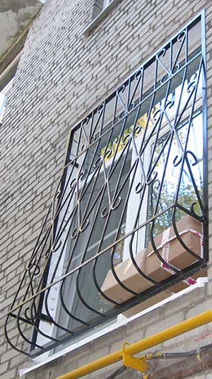 Ковано сварная решетка