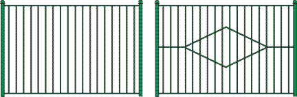 Сварные заборы для дачи