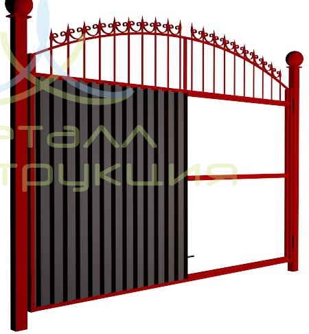 Ворота комбинированные ВК-07 СК