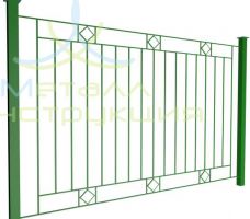 Забор сварной секционнй СЗ-13