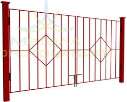 Сварные ворота СВ-08